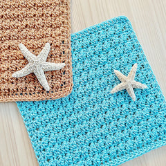 The Sea Star Venice Washcloth (Crochet)