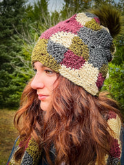 Patchwork Revelry Hat (Crochet)