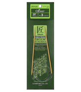 Clover Bamboo Circular Knitting Needles 29" (Sizes 3 to 15)