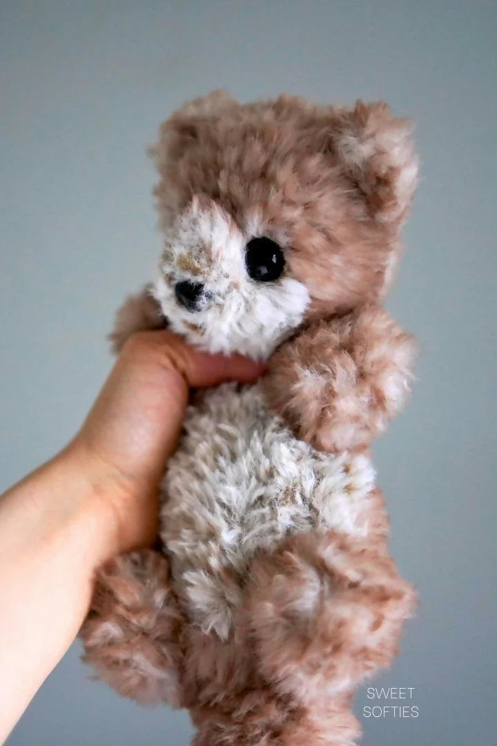 Faux Fur Otter Snuggler (Crochet)
